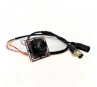 Lipski Módulo de cámara HD 5MP 4MP 2MP AHD, Placa PCB DIY, CMOS IMX323 720P 1080P AHD, Mini cámara con ircut for Sistema de Seguridad CCTV ahd(2.8mm,1080P with Cable_PAL)