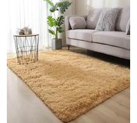Lipski Super Soft Carpet Non-Slip Area Carpet, 63 Inches Dining Room Home Bedroom Carpet Floor, Upgrade Non-Slip Carpet Rugs Floor Mat Decorative for Home, Bedroom (Khaki,63 * 23 in)
