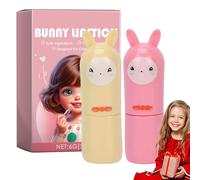 Lipstick for Kids, Girl Makeup Set, Pretend Play Lipstick, Kid-Friendly Washable Real Cosmetics, Safe for Teen Girls, Perfect for Party Favors, 2 Pieces