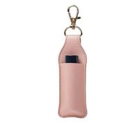 Lipstick Keychain Pouch - Leather Lip Oil Holder, Mini Cosmetic Carry Sleeve, Lightweight Makeup Organizer | Practical Lip Care Holder For Girls Women Traveling Outdoor Activities Everyday Handbag