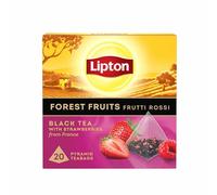 Lipton Forest Fruit 20 Bolsitas - Infusión de Frutos del Bosque Dulce y Afrutada