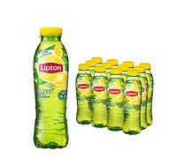 Lipton Lemon Ice Tea Green un té helado deliciosamente refrescante - 12 x 500 ml