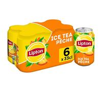LIPTON ICE TEA Ice Tea Pesca Pack De 6 Latas De 33 Cl