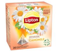 Lipton Manzanilla 20 Bolsitas - Infusión Suave y Relajante con Flores de Manzanilla