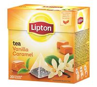 Lipton - Té con aroma de vanilla y caramelo, 20 x 1.7 gr