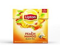 Lipton Té Mango y Melocotón - 20 Pirámides (6 Cajas: 120 Pirámides)