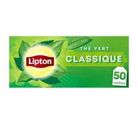 Lipton, Té Verde, Té Verde Origen Asia, Infusión en Frío o Caliente, Sabor Clásico, Relajación, Ingredientes Originales 100% Natural, 50 bolsitas