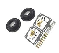 LIQIANG 2Sets Kit de reparación de carburador compatible para XV750 Virago 750 1988-1997 Carburador Reparación Carb