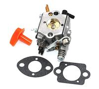 LIQIANG Carburador compatible para FS48 FS52 FS56 FS62FS66 FS81 FS86 FS88 FR106 FS106 FS160 Walbro WT-45A WT-45-1 WT112 4126 120 0610 (color gris)