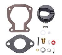 LIQIANG Kit de reparación de carburador con FLOAT 4-15 PS Compatible para Johnson Evinrude 398453