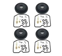 LIQIANG Kit de reparación de carburador de motocicleta compatible con GSF600S BANDIT 1996-2003 GSF600 GSF 600 S émbolo diafragma de vacío (color negro dorado)