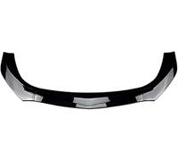 LIQIQ Parachoques Delantero de Coche para Benz Classe A W177 2019-2022 A180 A200 A35 AMG,Bumper Canard Lip Splitter Universal Fender Lip Body Kit,A-GlossBlack