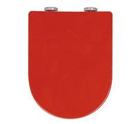 LIQONWAG Asiento de Inodoro en Forma de D con Cierre Suave Y Liberación Rápida. Tapa de Inodoro en Forma de D. Fijación Superior Sencilla para Facilitar la Limpieza. Asientos de Inodoro. Asientos de I