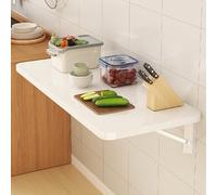 LIQONWAG Mesa Plegable de Pared: Escritorio Plegable Que Ahorra Espacio para Áreas Pequeñas, Ideal para Lavandería Y Oficina en Casa, Mesa Flotante./40Cm*70Cm/16In*28In