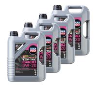 LIQUI MOLY 0W-20 20 Litro aceite motor Top Tec 6400 para Acea C5 de Renault Rn