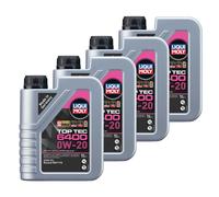 LIQUI MOLY 0W-20 4 Litro aceite motor Top Tec 6400 para Acea C5 Renault Rn 17 Fe
