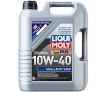Liqui Moly 1092 MoS2 Leichtlauf 10W-40 - Aceite semisintético para Motores de automóviles de 4 Tiempos (5 L)