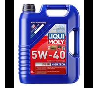 Liqui Moly 1332 Diesel High Tech 5W-40 - Aceite antifricción semisintético para Motores de automóviles de 4 Tiempos (5 L)