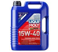 LIQUI MOLY Aceite de motor 15W-40 Touring High Tech Aceite mineral ACEA A3/B4 ACEA E2 ACEA A3/B3 API CF API SL API CG-4 5L Compatible con MERCEDES-BENZ Clase C T-modell S204 Clase E T-modell S212