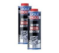 Liqui Moly - 2 unidades de aditivo para combustible 5176 Pro Line Super Diesel, motores diésel, 1L