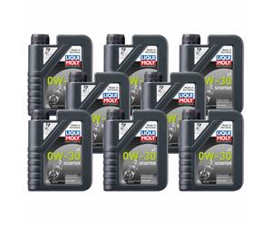 Liqui Moly 21153 Aceite Motor 4T 0W-30 Scooter ACEA A5 B5 8 L