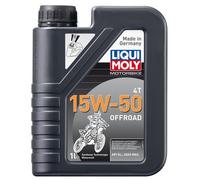 Aceite de motor LIQUI MOLY Motorbike 4T 15W50 Offroad 1 l