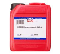LIQUI MOLY LM 750 Aceite para compresores SAE 40 | 5 L | Aceite de compresor | 4414