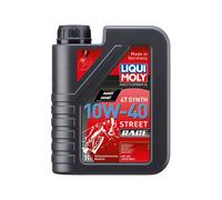 LIQUI MOLY 4T Synth 10W-40 Street Carrera 1Liter Botella Aceite de Motor