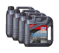 Liqui Moly 4x 3817 Harley Davidson Motorbike HD Synth Street Motorenöl 20W-50 4