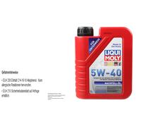 Liqui Moly 5W-40 1 Litro Aceite Motor Para Acea C3 Api SN/CF VW 505 00