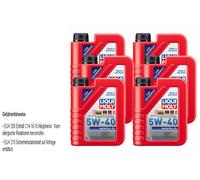 LIQUI MOLY 5W-40 6 Litros Aceite Motor Para ACEA C3 API SN/CF VW 505 00