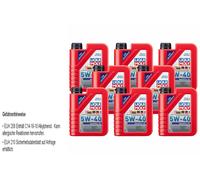 LIQUI MOLY 5W-40 8Liter Nachfüll-öl aceite motor para Acea C3 Api Sn / Cf VW 505