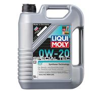 LIQUI MOLY Aceite de motor 0W-20 Special Tec ACEA C5 API SP V 5L Compatible con NISSAN Qashqai II J11, J11, SUZUKI SWIFT IV FZ, NZ, VOLVO V70 III 135, HYUNDAI i10 IA