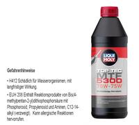 Liqui Moly Aceite 70W-75W Top Tec Mtf 5300 1 Litro Api GL4 para VW G 052 171