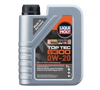 LIQUI MOLY Aceite de motor 0W-20 Top Tec Aceite para motor ACEA C5 API SN 6300 1L