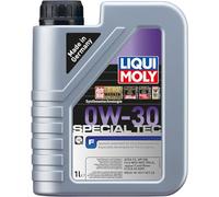 LIQUI MOLY Aceite de motor 0W-30 Special Tec ACEA C2 API SN F 1L Compatible con FORD Fiesta Mk6 Hatchback CB1, CCN, JA8, JR8 FOCUS III Turnier Kuga Mk3 DFK C-Max II DXA/CB7, DXA/CEU FOCUS III