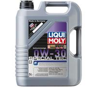 LIQUI MOLY Aceite de motor 0W-30 Special Tec aceite ACEA C2 API SN F 5L Compatible con FORD Fiesta Mk6 Hatchback CB1, CCN, JA8, JR8 FOCUS III Turnier Kuga Mk3 DFK C-Max II DXA/CB7, DXA/CEU