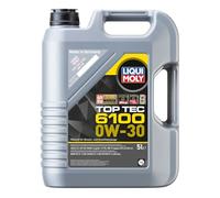 LIQUI MOLY Aceite de motor 0W-30 Top Tec ACEA C2 API SP 6100 5L Compatible con MERCEDES-BENZ Clase C T-modell S205 Clase C Sedán W205 Clase E T-modell S213 Clase E Sedán W213 Clase A W177, BMW