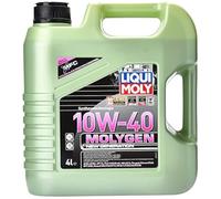 LIQUI MOLY Aceite de motor 10W-40 Molygen aceite parcialmente sintético Aceite para motor ACEA A3/B3 ACEA A3/B4 API SL New Generation 4L