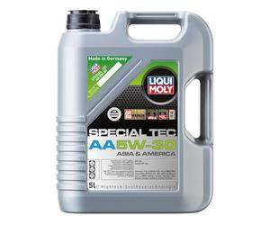 LIQUI MOLY Aceite de motor 5W-30 Special Tec API SP AA 5L Compatible con MERCEDES-BENZ Clase S Sedán W126 SL R107 W123 Sedán W123 W123 Coupé C123 W123 Familiar S123 Clase S Coupé C126