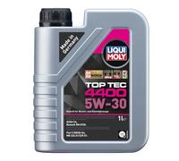 LIQUI MOLY Aceite de motor 5W-30 Top Tec ACEA C4 4400 1L Compatible con NISSAN Qashqai II J11, J11, RENAULT Megane 3 Grandtour KZ0/1 Clio 4 Grandtour KH, MERCEDES-BENZ Clase C T-modell S204