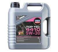 LIQUI MOLY Aceite de motor 5W-30 Top Tec aceite ACEA C3 4410 4L Compatible con NISSAN Qashqai II J11, J11, KIA RIO III UB, RENAULT Megane 3 Grandtour KZ0/1 Clio 4 Grandtour KH, HYUNDAI i20 PB, PBT