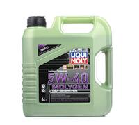 LIQUI MOLY Aceite de motor 5W-40 Molygen ACEA A3/B4 ACEA A3/B3 API SN New Generation 4L Compatible con VW Polo V Hatchback 6R1, 6C1 up! Hatchback 121, 122, BL1, BL2, BL3, 123 GOLF VI 5K1