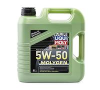 Liqui Moly Molygen 5W-50, 4 L, Aceite de motor para coches, 2543