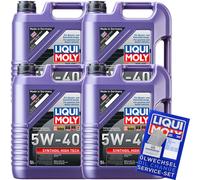LIQUI MOLY aceite motor 5W-40 Synthoil High Tech20L para MB 229.3 BMW LL-98 VW