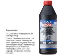 Liqui Moly Aceite Motor 75W-90 1 Litro de Alto Rendimiento GL4+ para VW Ford ESD