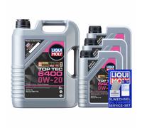 Liqui Moly Aceite Motor Top Tec 6400 0W-20 Acea C5 Renault Rn 17 Fe 8 L