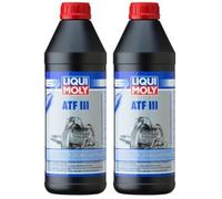 Liqui Moly ATF III, 1 L, Aceite de Engranajes, Aceite hidráulico, SKU 1043 (Paquete de 2)