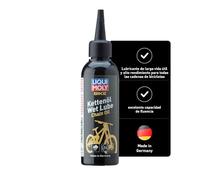 Liqui Moly Bike Lubricante para cadenas Wet Lube, 100 ml, Hulls de bicicleta sin cobre, SKU 21779