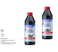 LIQUI MOLY 4406 80W-90 Aceite Para Divisas De Engranaje Ipoide GL5 MB 235.0 1L